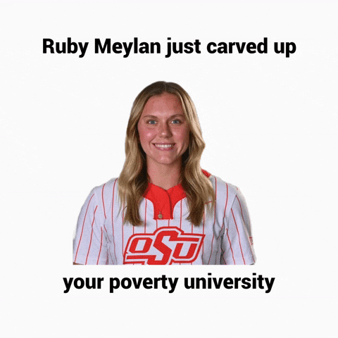 Oklahoma State Softball GIF