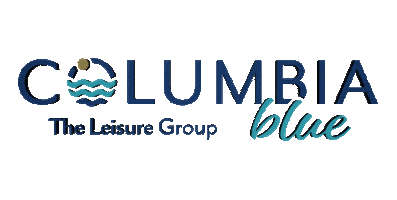 COLUMBIA BLUE Sticker