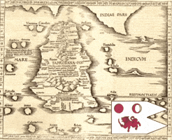 Sri Lanka Map GIF