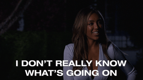 Whats Going On Idk GIF by The Bachelorette