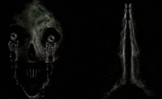 Horror Laughing GIF