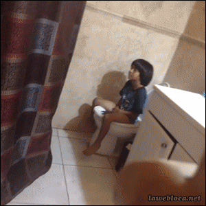 toilet fail GIF
