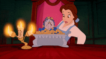 beauty and the beast cake GIF by Disney