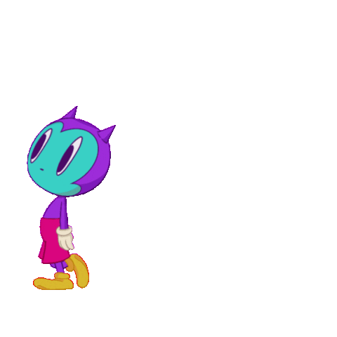 Walking Demon Sticker by DOPE CHIEF