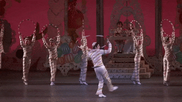 lincoln center jump GIF by New York City Ballet