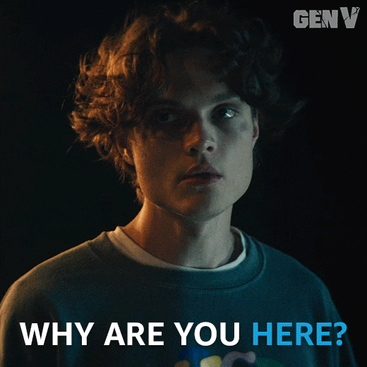 Sam Why Are You Here GIF by Amazon Prime Video