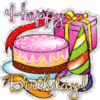 birthday cake GIF