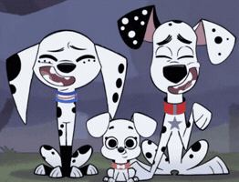 101 Dalmatians Laughing GIF