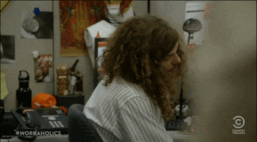 Bored Workaholics GIF