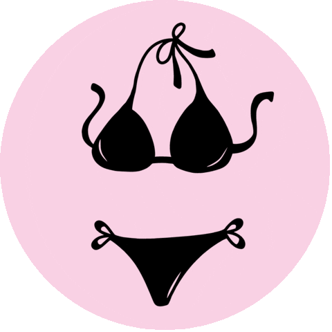 Bikini Lingerie Sticker by leukvooreenfeest