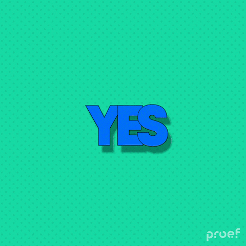 Pop Art Yes GIF by Proef