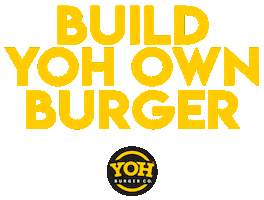 YOH BURGER Sticker