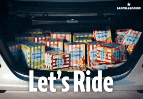 Ciao Lets Ride GIF by Sanpellegrino