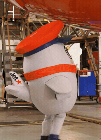 Mascot Plane GIF by Jetstar Airways