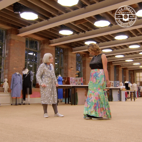 Dance Wiggle GIF by The Great British Sewing Bee