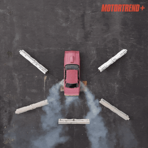 Smoke Burnout GIF by MotorTrend