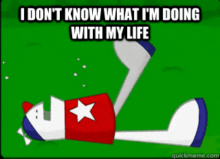 Person pacing worriedly, clearly unsure about life decisions