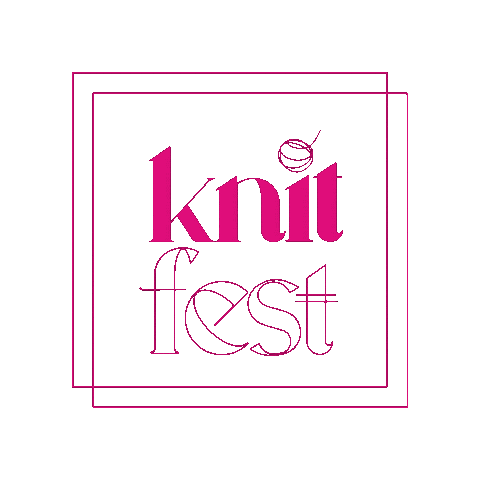 knitfest Sticker