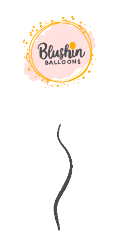 Blushin Balloons Sticker