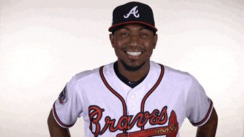 Atlanta Braves Smile GIF by MLB