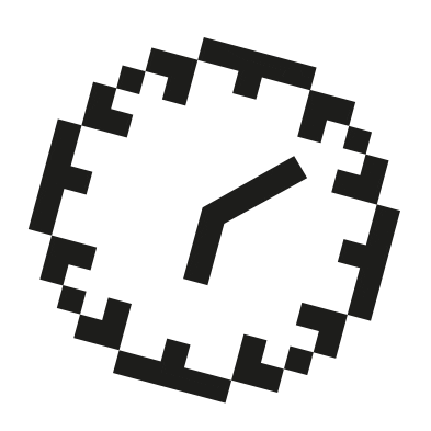 Tic Tac Pixel Sticker