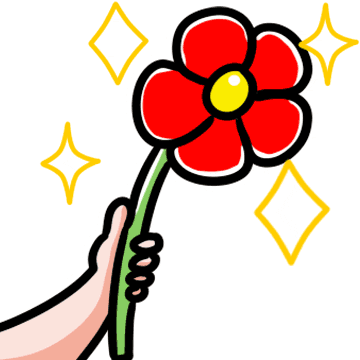 Fun Flower Sticker