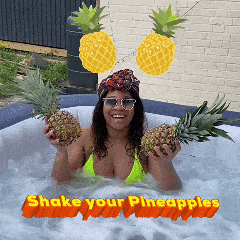 Pineapples meme gif