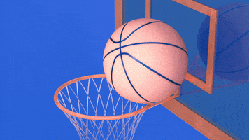 basketball rolling GIF by ZinZen