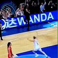 head first falling GIF by FIBA