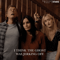 Sarcastic Courteney Cox GIF by Shining Vale
