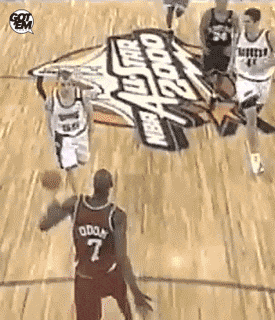 White Chocolate Basketball GIF