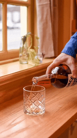 Bourbon Whiskey Drinking GIF by Art in the Age Spirits