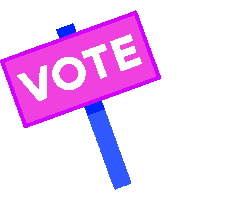 Voting Midterm Elections Sticker by Matt Crump
