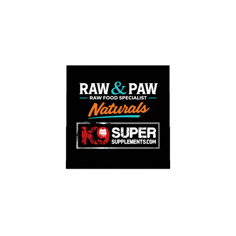 Pet Supplements Sticker by Raw And Paw Co