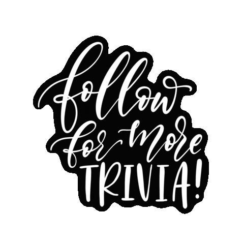 Trivia Sticker