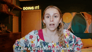 Tired Hannah GIF by HannahWitton