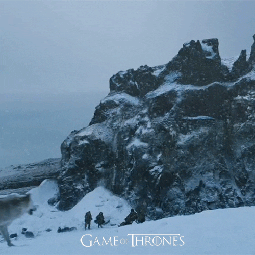 bran stark snow GIF by Game of Thrones