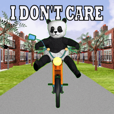 Panda Who Cares GIF