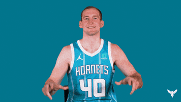 Cody Zeller Sport GIF by Charlotte Hornets