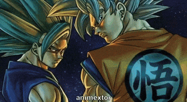 Goku And Gohan GIF