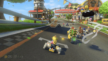 peacefulrespite video games mario kart GIF