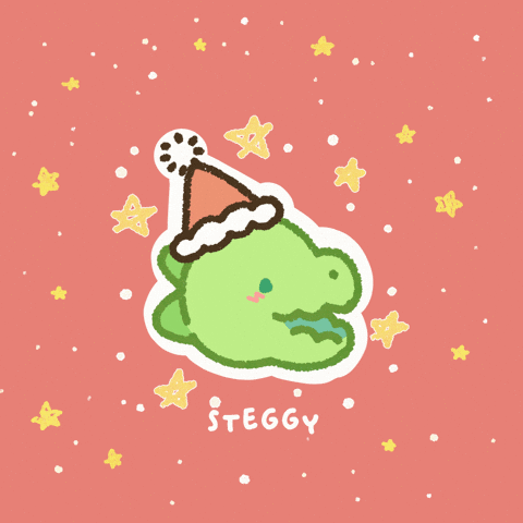 Celebrate Merry Christmas GIF by Steggy