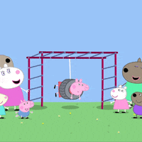 Monday Laughing GIF by Peppa Pig