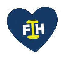 Heart Sport Love Sticker by Fitness House