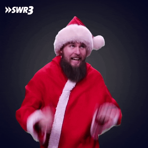 Merry Christmas Wow GIF by SWR3