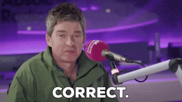 Noel Gallagher Yes GIF by AbsoluteRadio
