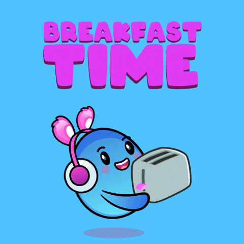Breakfast Time GIF by The Grapes