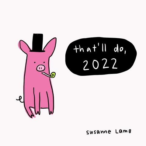 New Year Babe GIF by Susanne Lamb
