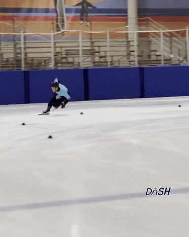 Ice Skating Crash GIF by DASH Skating