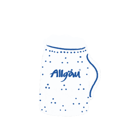 Beer Cheers Sticker by Allgäu GmbH